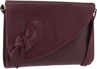Valentino Pre-owned Cross Body Bags, female, Red, Size: ONE SIZE Pre-owned Vintage Shoulder Bag