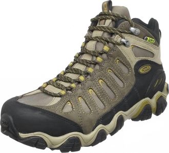 Oboz Footwear Mens Sawtooth Mid Bdry Hiking Boots In Olive