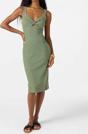 O'Neill Jaslyn Midi Dress In Sea Spray
