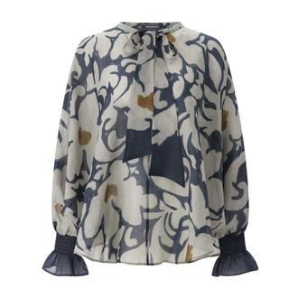 Luisa Cerano Mujer, Blusas y Camisas, Multicolor, Talla: S