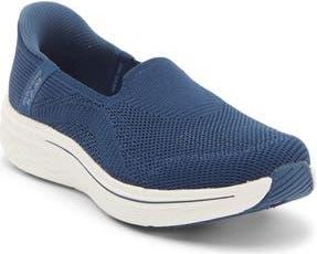 Skechers Go Walk Air-Cooled Goga Mat Slip-On Sneaker in Navy at Nordstrom Rack, Size 6.5