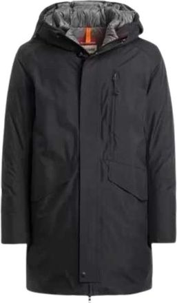 Parajumpers Hayate Lange Jas - Heren - Parka Jassen - Zwart - M - Polyester - Jassen