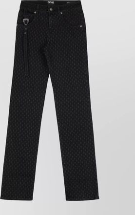 Versace Jeans Couture high-rise slim fit jeans