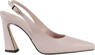 Giampaolo Viozzi Nappa Slingback Pumps - Dames - Pumps - Roze - 40 EU - Leer - Schoenen
