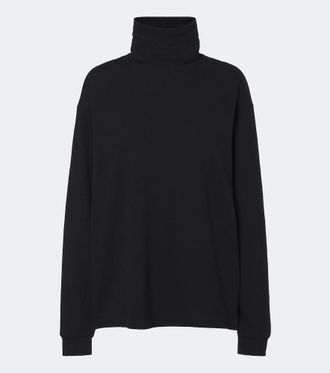 The Row Kelta cotton turtleneck sweater