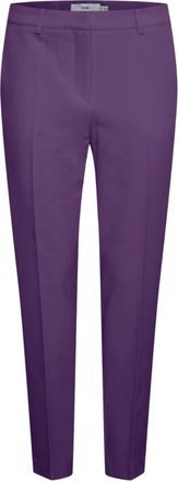 Ichi Pantaloni slim-fit - - Trousers - Donna - Viola - S