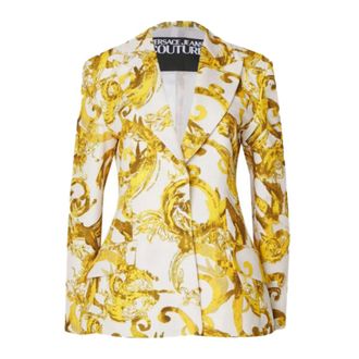 Versace Jeans Couture Blazers, female, Multicolor, Size: 2XS Giacca