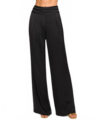 Ramy Brook Joss Wide Leg Pants In Black