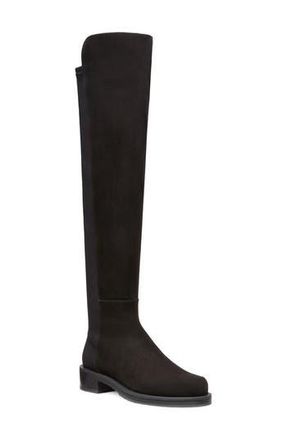 Stuart Weitzman 5050 Bold Boot in Black at Nordstrom Rack, Size 6.5