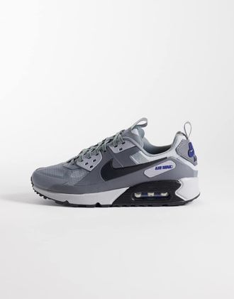 Nike Air Max 90 Drift - Sneakers grigie e blu-Grigio