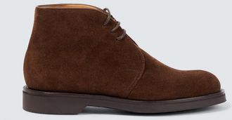 John Lobb Dixter suede desert boots