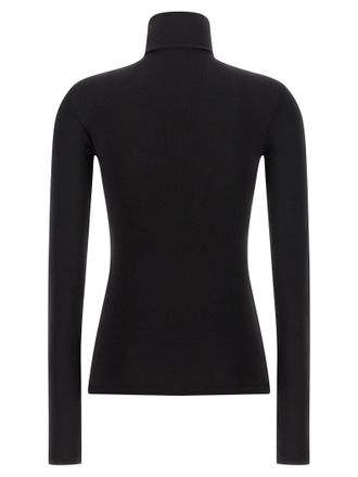 Off-white Logo-Embroidered Turtleneck - Black