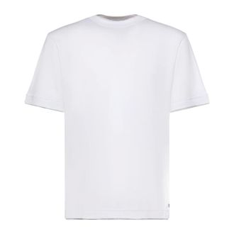 Eleventy T-Shirts, male, White, Size: 2XL M75Tshm04 T-Shirt