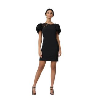 Pinko Elegante Andalgala Jurk - Dames - Korte kleedjes - Zwart - M - Kleedjes