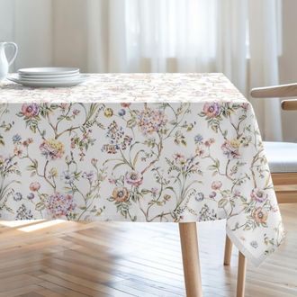 Mint Mantel 100%algod&oacute;n antimanchas estampado 155x250 cm