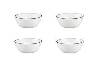 Bj&ouml;rn Borg Cuencos &Oslash;16cm - 4 piezas - Blanco nieve