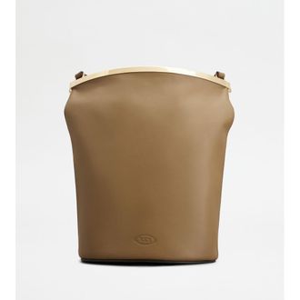 Tod's Tods Magenta Bag Bucket Bag in Leather Small