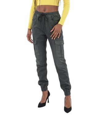 Diesel Grey Relaxed Low Rise Trouser