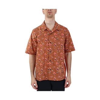 C.P. Company C.p. Company, Overhemden, Heren, Oranje, M, C.p. Company - Shirts > Casual Shirts