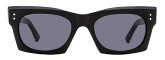Marni Edku Angular Acetate Sunglasses - Black