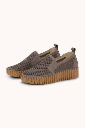 Ilse Jacobsen Womens Tulip Slip-On Shoes In Wheat/mocca