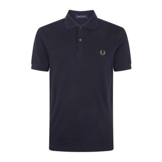 Fred Perry Hombre, Camisetas, Negro, Talla: S