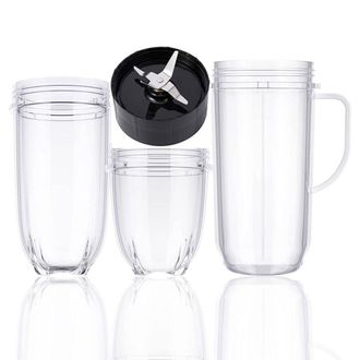 OEM Vasos Para Batidora El&eacute;ctrica De 12/16/22 Oz, Con Tapa