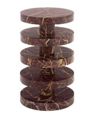 Safavieh Couture Danny Round Marble Accent Table