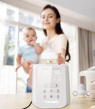 OEM Calientabiberones 8 En 1: Calientaalimentos Para Beb&eacute;s Multifuncional Con Luz Nocturna Y Temporizador. Ideal Para Llevar De Viaje. Conserva Los N
