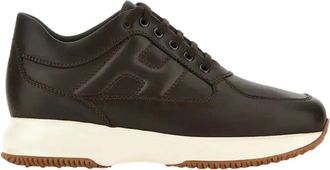 Hogan Sneakers, male, Brown, 5 UK, Interactive Trainers