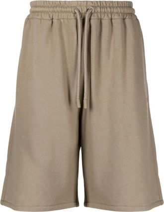 Off-white Mens Off Stitch Skate Sweatshorts Beige