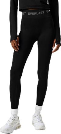 Everlast Womens Seamless Logo Leggings Black 6