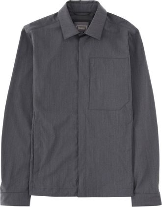 Herno Dark Grey Regular Fit Overshirt