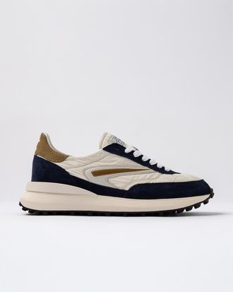 D.A.T.E. athleta nylon ivory-blue