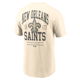 Nike New Orleans Saints Essential Vintage Mod Nike Mens NFL T-Shirt in Brown | N19915A7W-30H