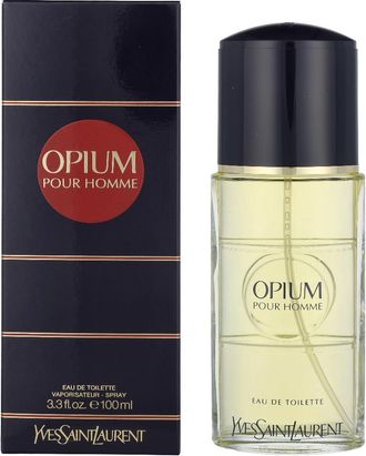 Saint Laurent Mens YSL Opium Pour Homme Edt Spray - Black - One Size