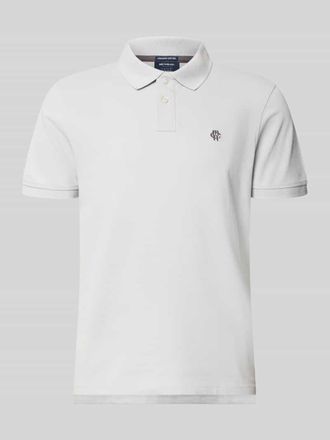 Mc Neal Regular Fit Poloshirt mit Label-Stitching in Hellgrau, Gr&ouml;&szlig;e XXXL