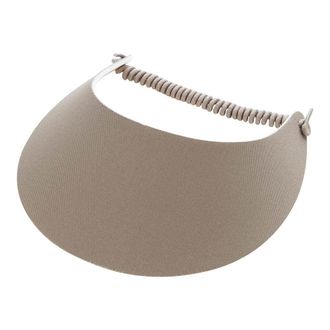 OTTO Fabric Foam Sun String Visor, Khaki