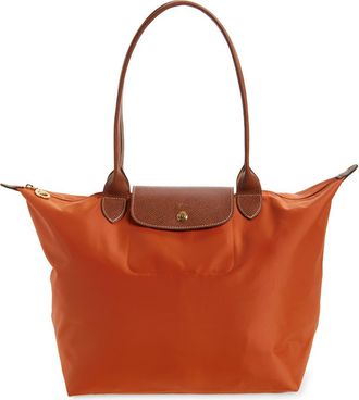 Longchamp Large Le Pliage Tote in Brick at Nordstrom