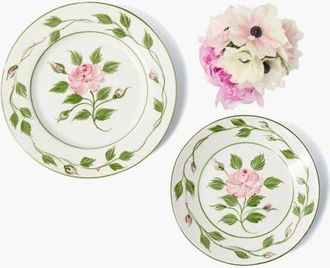 Mrs. Alice Rose Bud Starter Plate in Pink at Nordstrom