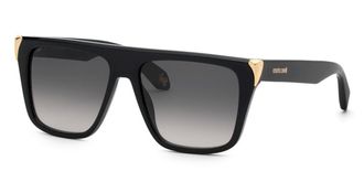 Roberto Cavalli SRC094M 0700 Mens Sunglasses Black Size 57