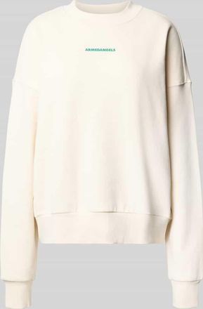 Armedangels Armedangels Oversized Sweatshirt aus reiner Baumwolle Modell ALIZAA in Offwhite, Größe XL