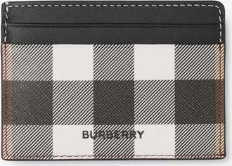 Burberry Check Card Case