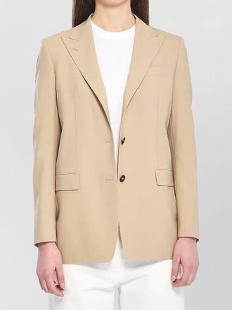 Tagliatore single breasted wool jacket peak lapels