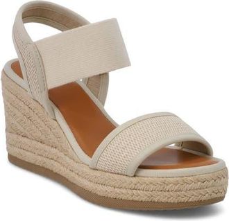 Mia Berniece Platform Wedge Sandal in Bone at Nordstrom, Size 9.5