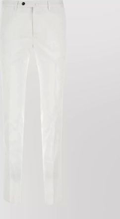Pantaloni Torino silkochino pant with back slit and belt loops