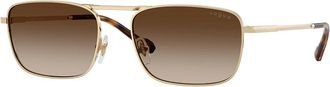 Vogue Eyewear VO4346S 848/13 Mens Sunglasses Gold Size 56