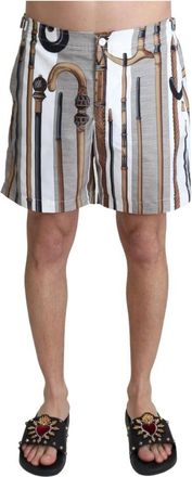 Dolce & Gabbana Casual Shorts - Heren - Korte Broeken - Veelkleurig - M - Polyester - Korte Broeken