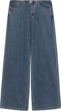 Still Here high-rise wide-leg jeans - women - Cotton - 26 - Blue