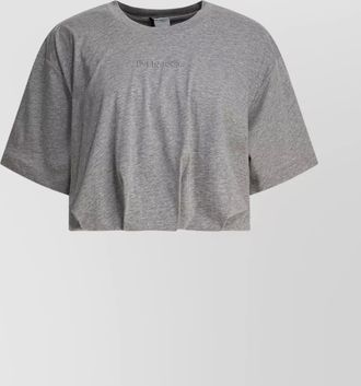 Pinko cotton logo-embroidered short-sleeve t-shirt